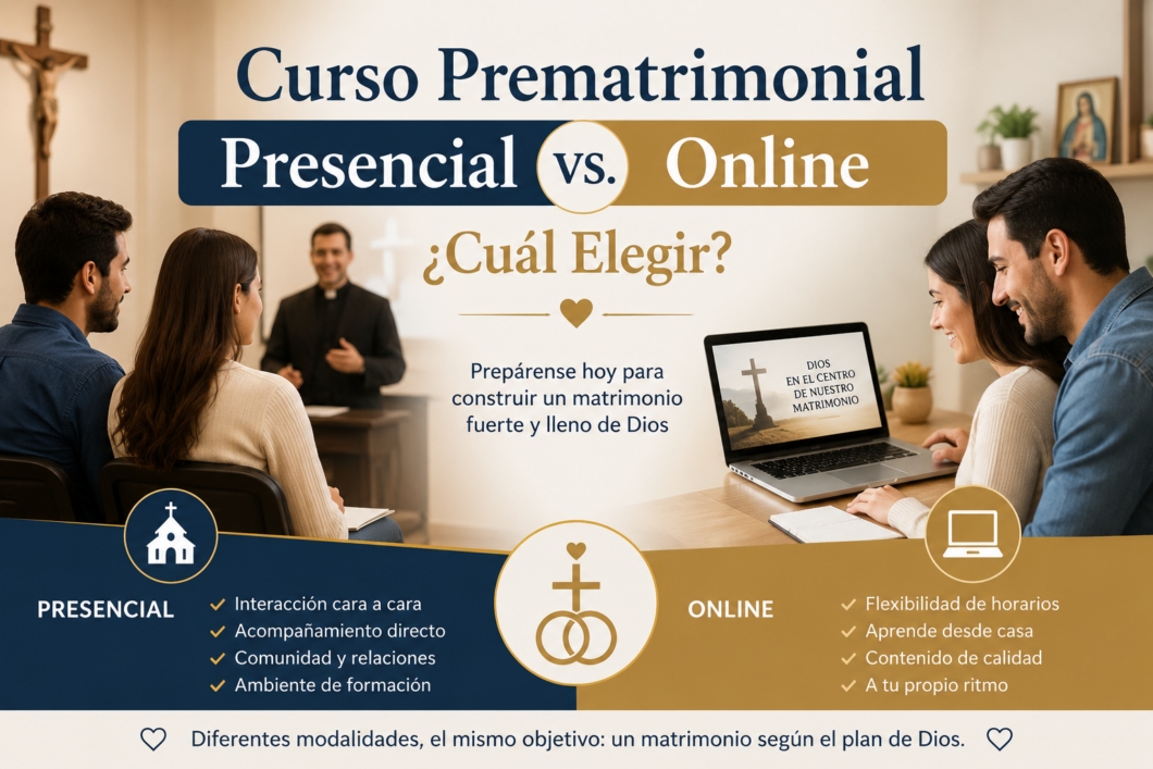 curso prematrimonial presencial vs online