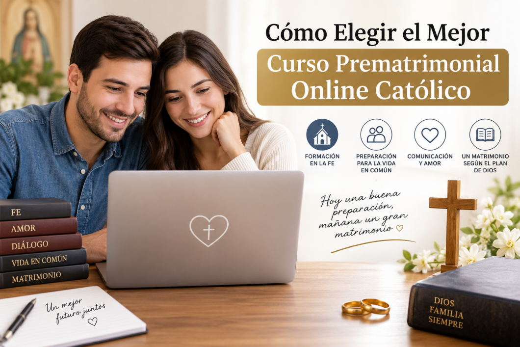 mejor curso prematrimonial online católico